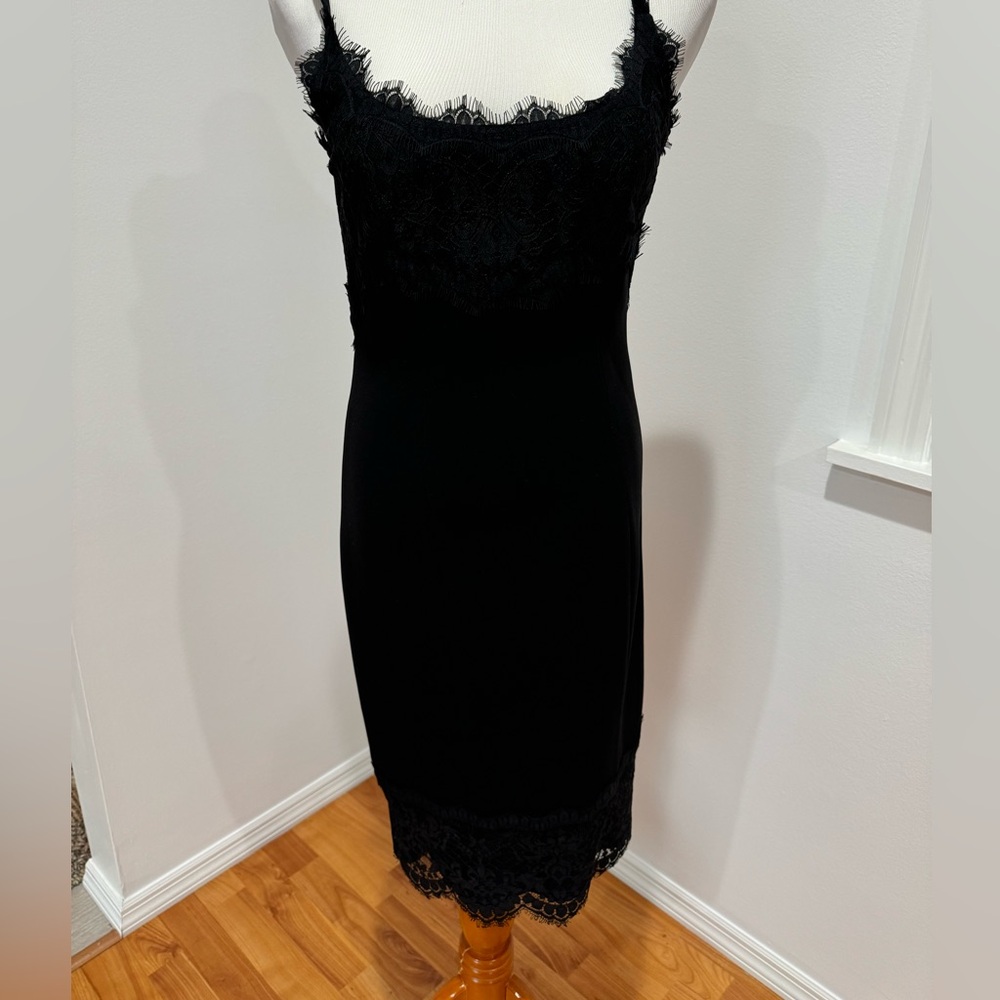 NWT fitted black dress by DVF.